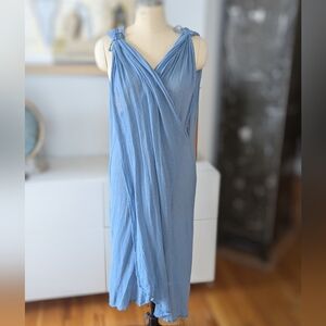 Light Blue Women’s Swim Coverup Dress Buldan’s